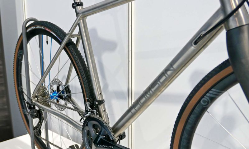Thomson Elite Titanium Gravel production ti gravel road bike