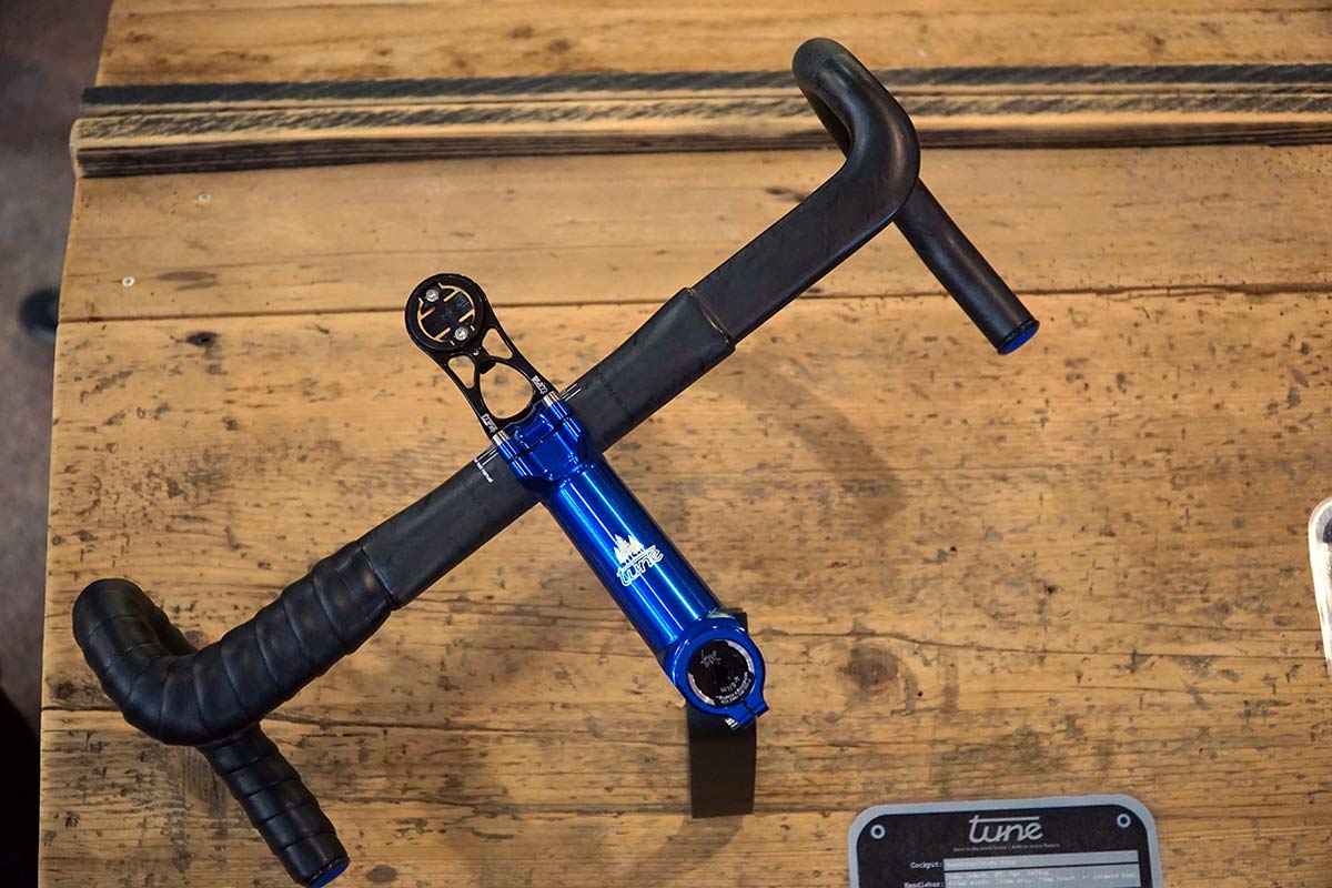 new ergonomic ultra lightweight tune handlebar for road and gravel bikes