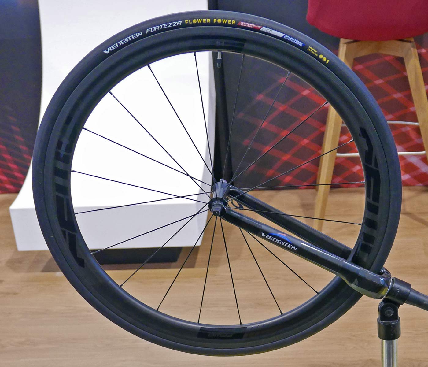Vredestein Fortezza Flower Power tires, limited edition numbered sustainable dandelion rubber road tires