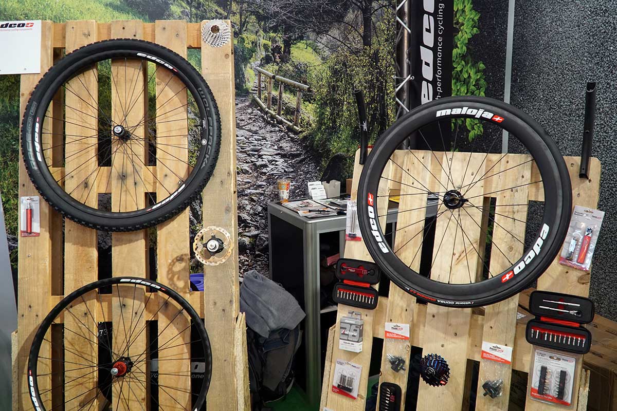 edco pasubio mountain bike wheels and maloja rim brake road wheels