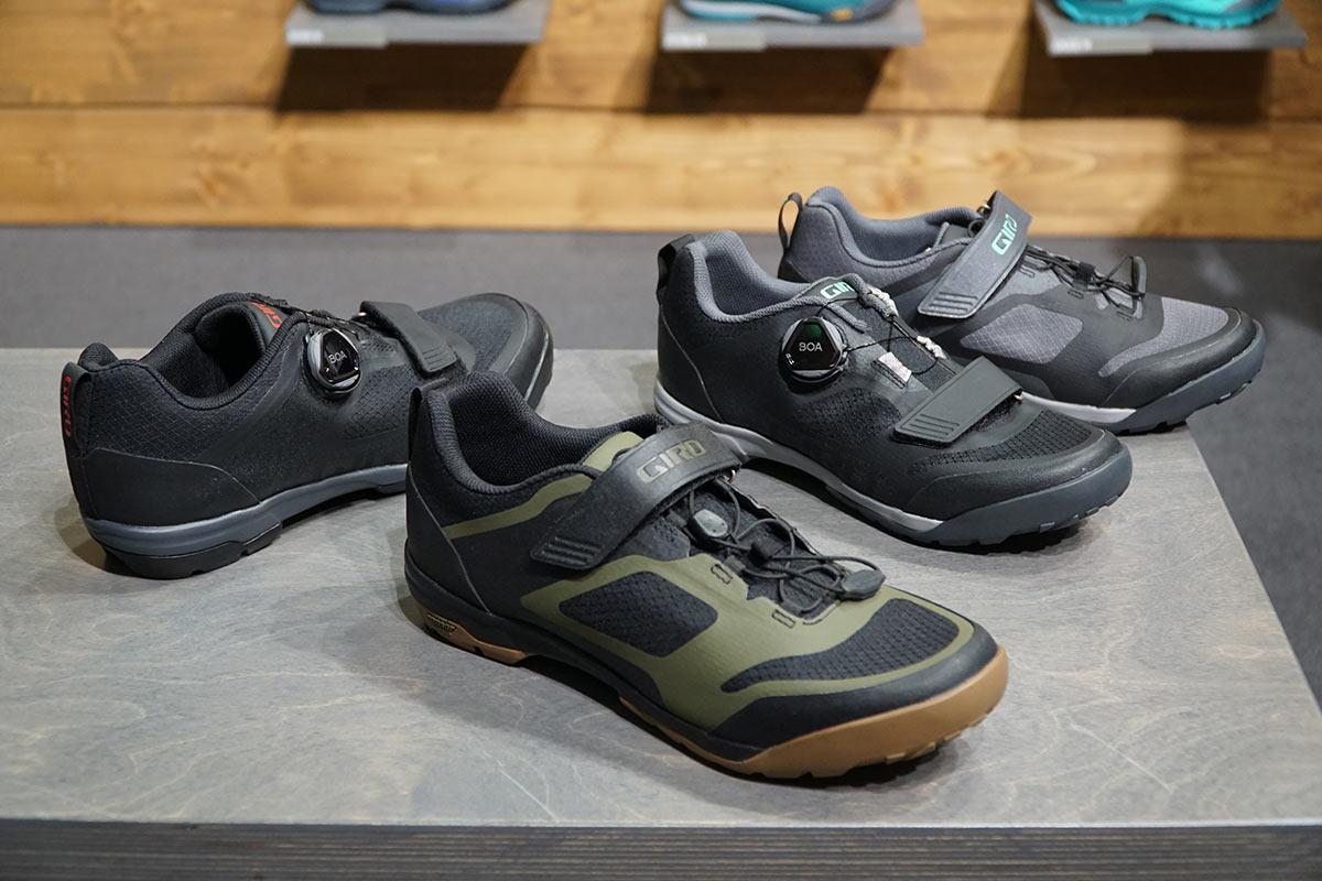 Giro Ventana Trail shoe get lightweight flexible uppers for all day riding comfort