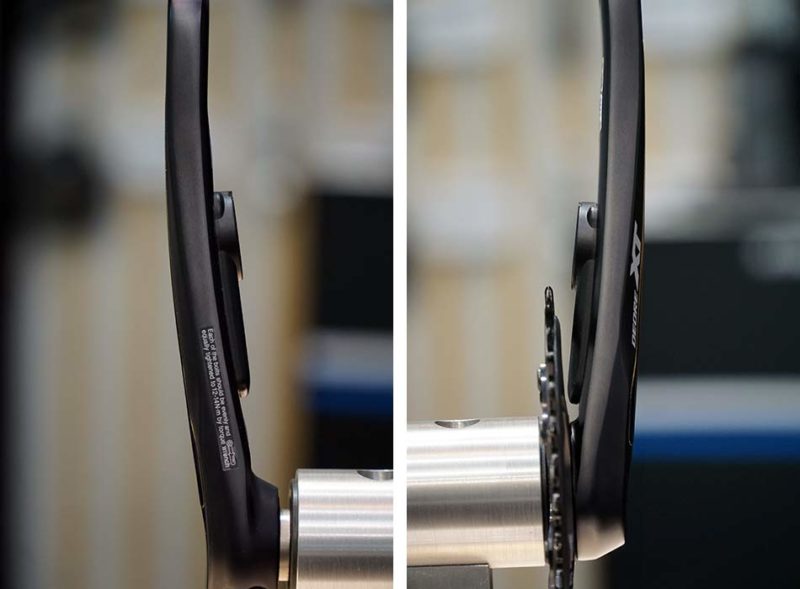 Stages adds on single and dual leg power meters for Shimano XT, XTR