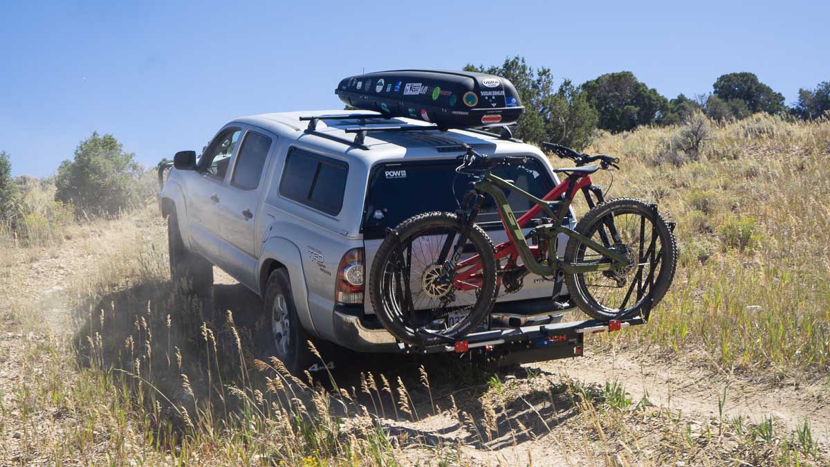 Review: 1Up USA Equip-D Double bike rack and RakAttach swing away hitch adapter