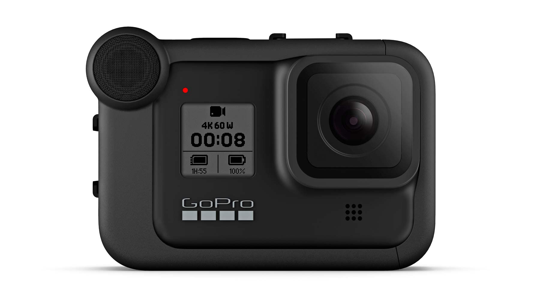 GoPro Hero 8 Black more powerful POV action camera Media Mod add-on