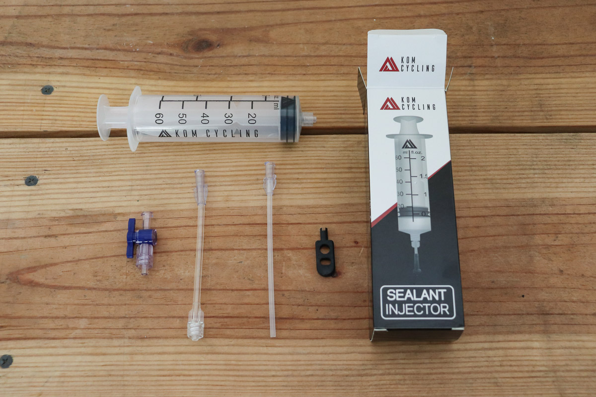 Review: KOM Cycling sealant injector makes tubeless easy, kills the mess