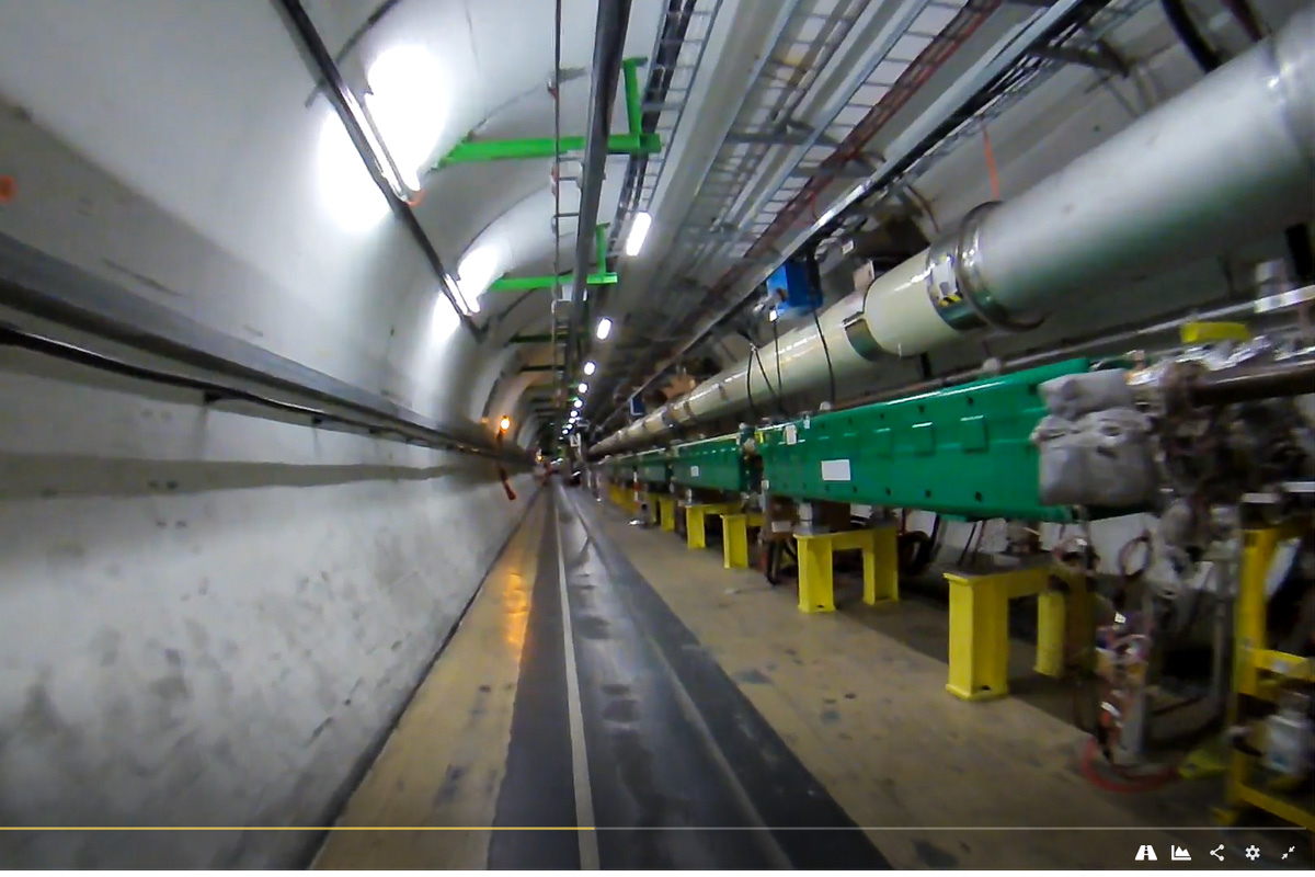 Kinomap lets you smash neutrons, ride in the CERN Large Hadron Collider