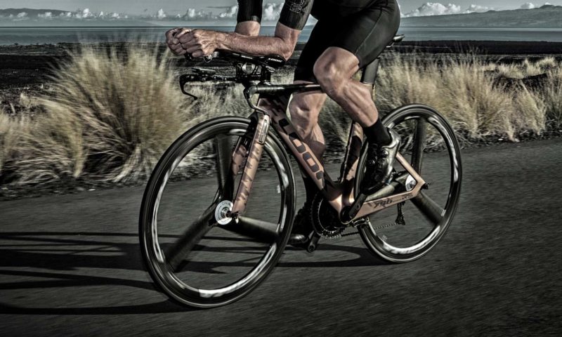 Look Eruption 796 Monoblade RS TT bike, limited edition Odyssey series time trial triathlon frameset, Laurent Jalabert Kona