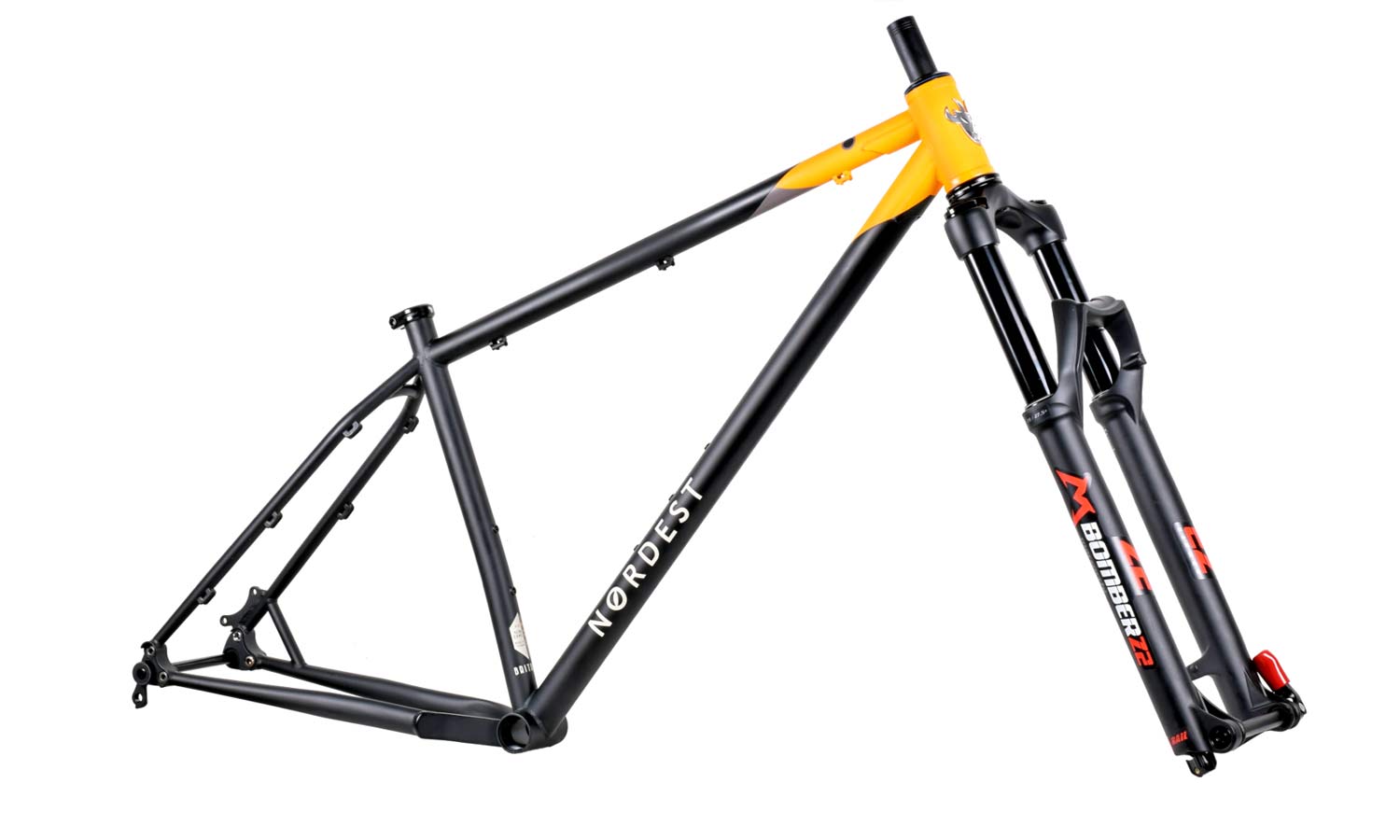 Nordest Britango TR steel trail hardtail, affordable 4130 chromoly steel mountain bike hardtail frame for TRail or XC