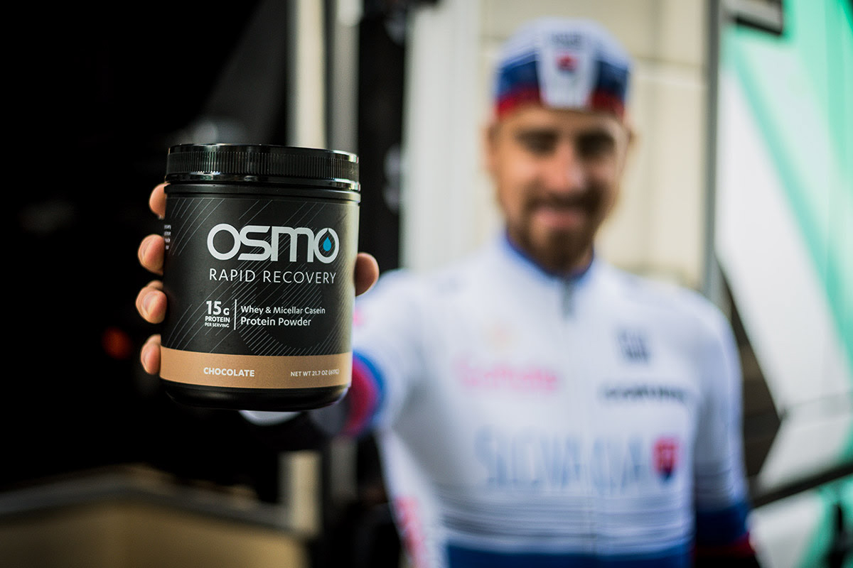 Osmo Rapid Recovery hits “golden window” for post-ride gains w/ protein & carbs
