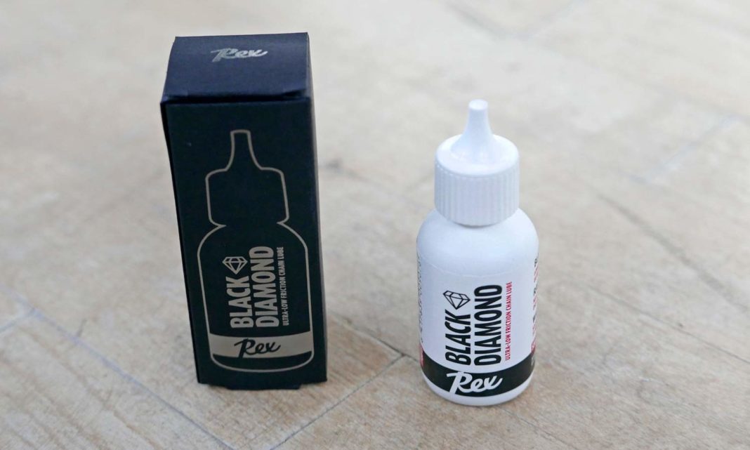 Just in Rex Black Diamond drips on "Fastest Ever" chain lube