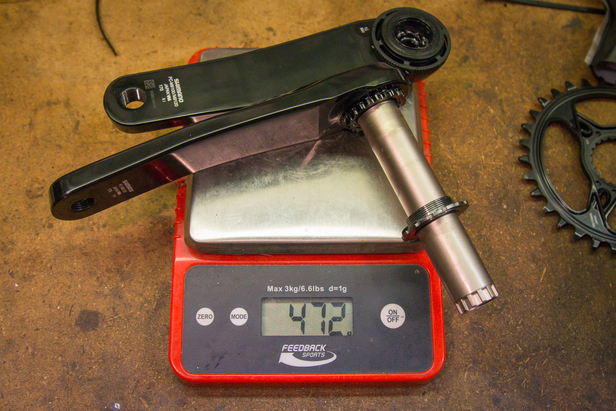 Shimano 165mm Crankset Texas Cyclesport Shimano XTR M9020 Crankset