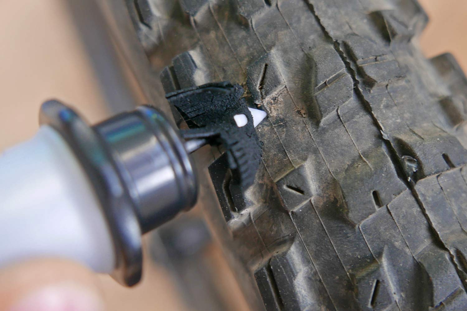 Stan's NoTubes DART tubeless tire puncture repair tool