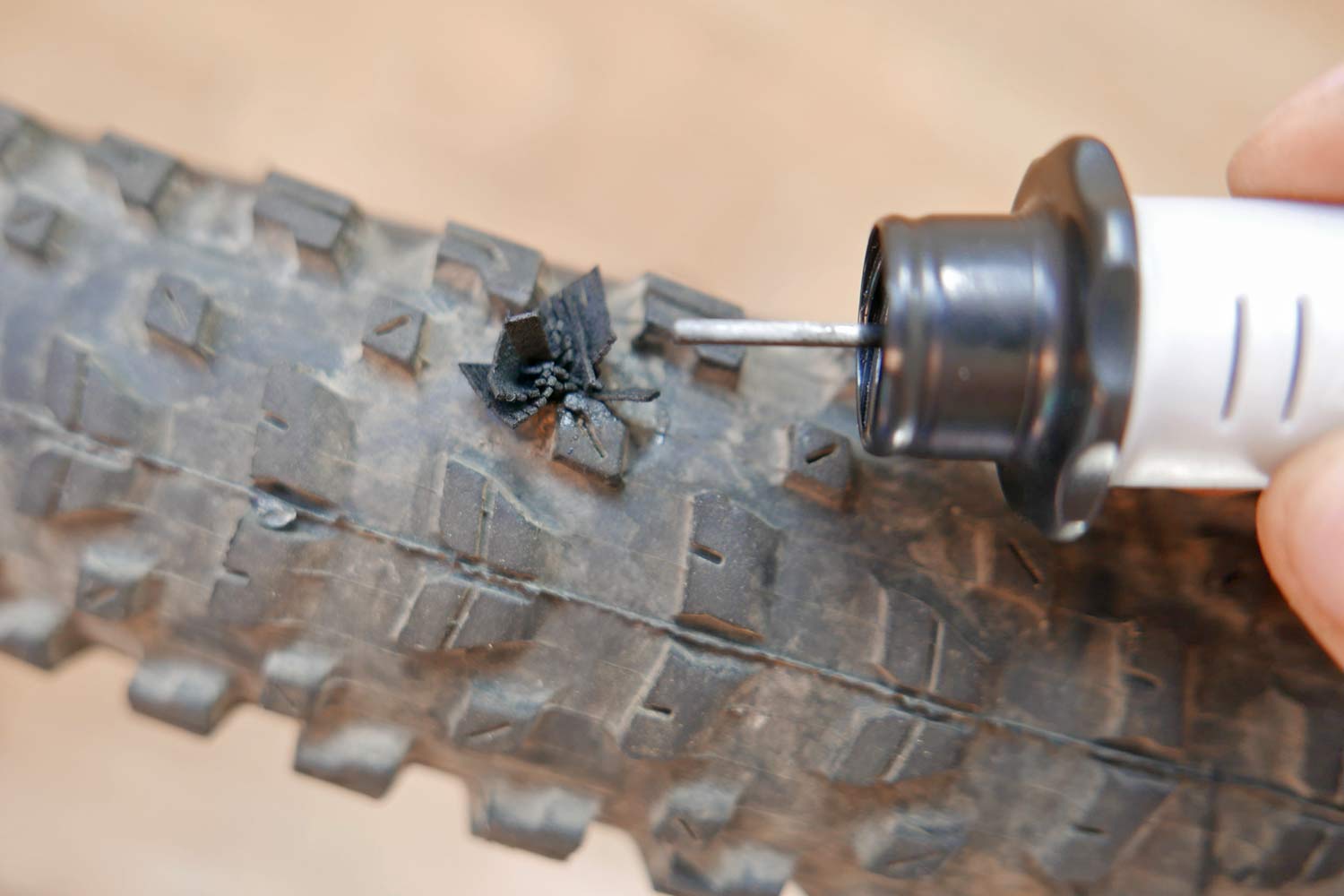 Stan's NoTubes DART tubeless tire puncture repair tool