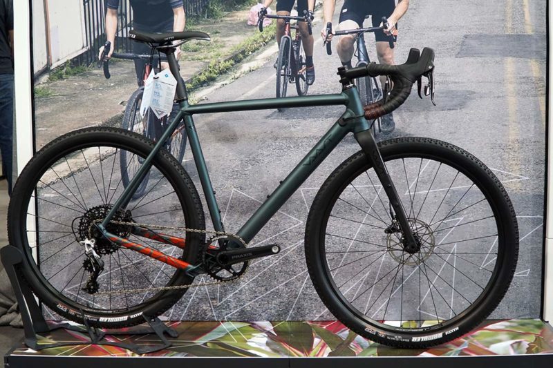 vaast gravel bike with allite super magnesium lightweight tubing