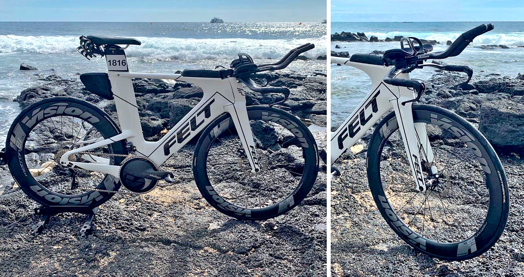 Vision Trimax Carbon SI 013 JS-bend aerobar, ergonomic adjustable aerodynamic time trial TT triathlon bike handlebar