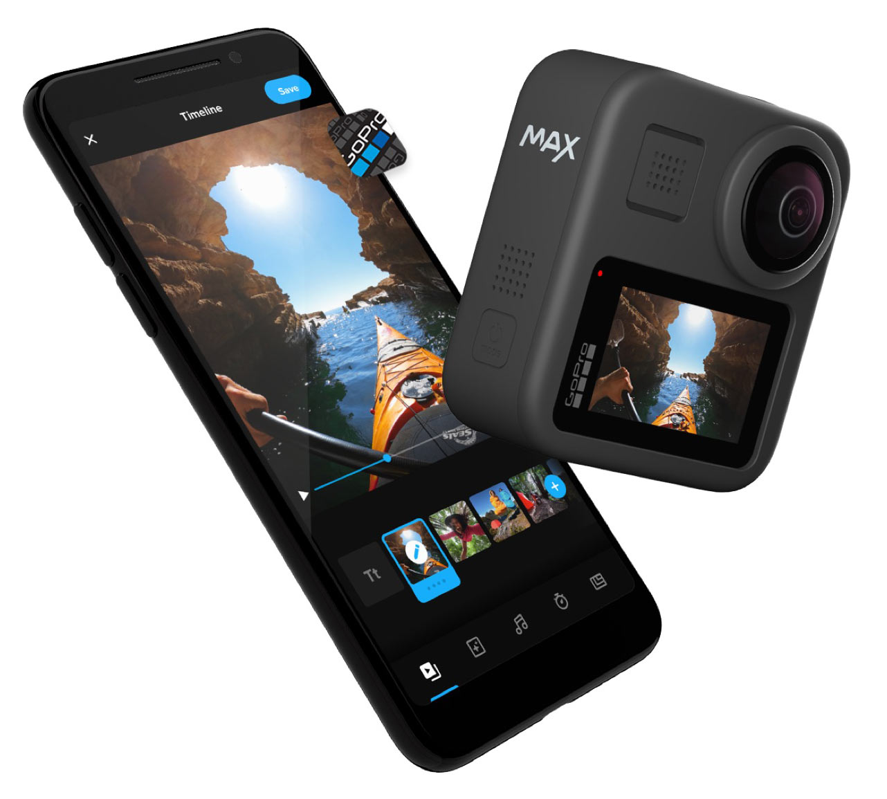GoPro Max more powerful, compact 360° VR action camera