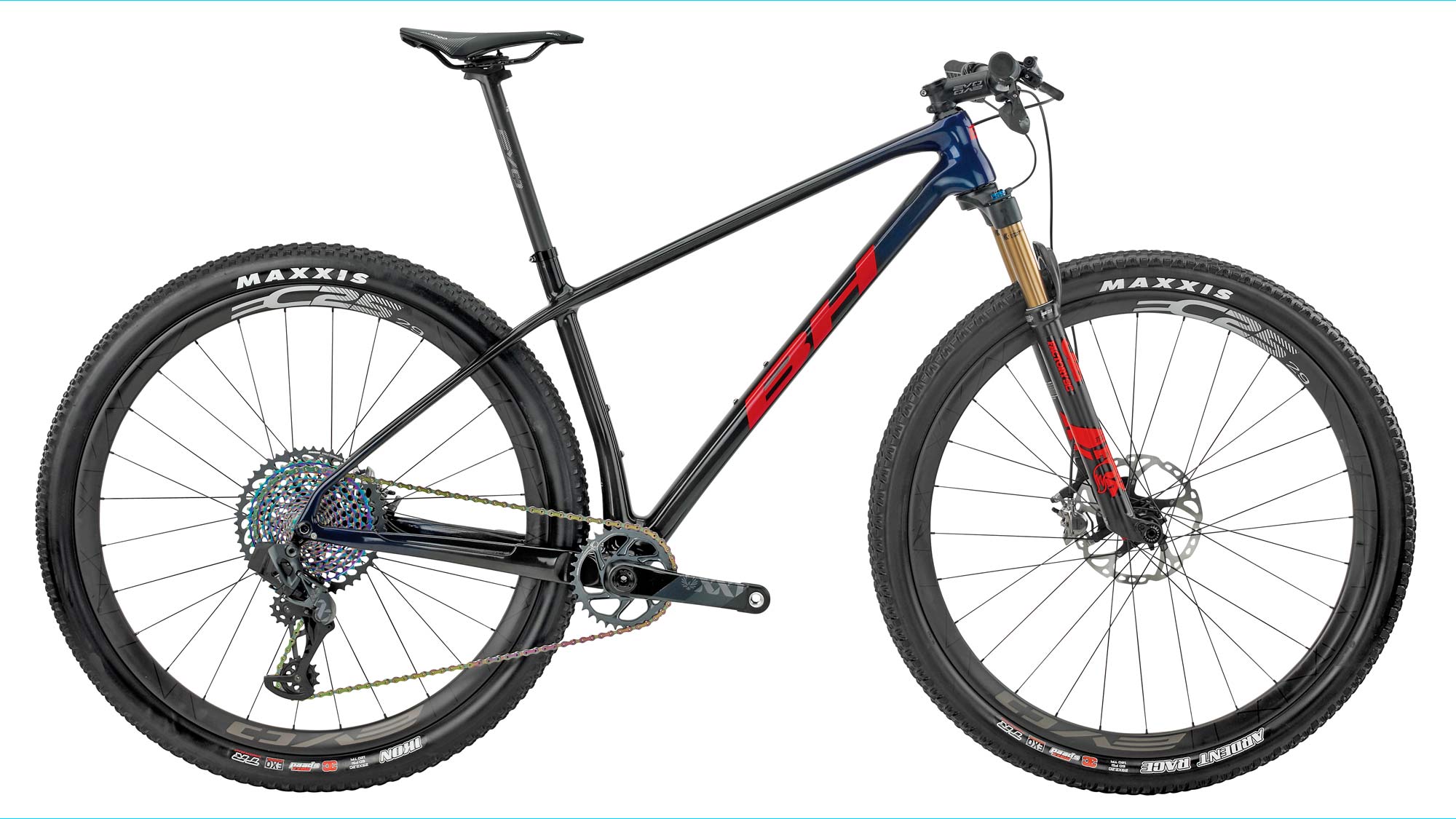 BH Ultimate EVO XC hardtail MTB, lightweight carbon cross country XCO mountain bike hardtail
