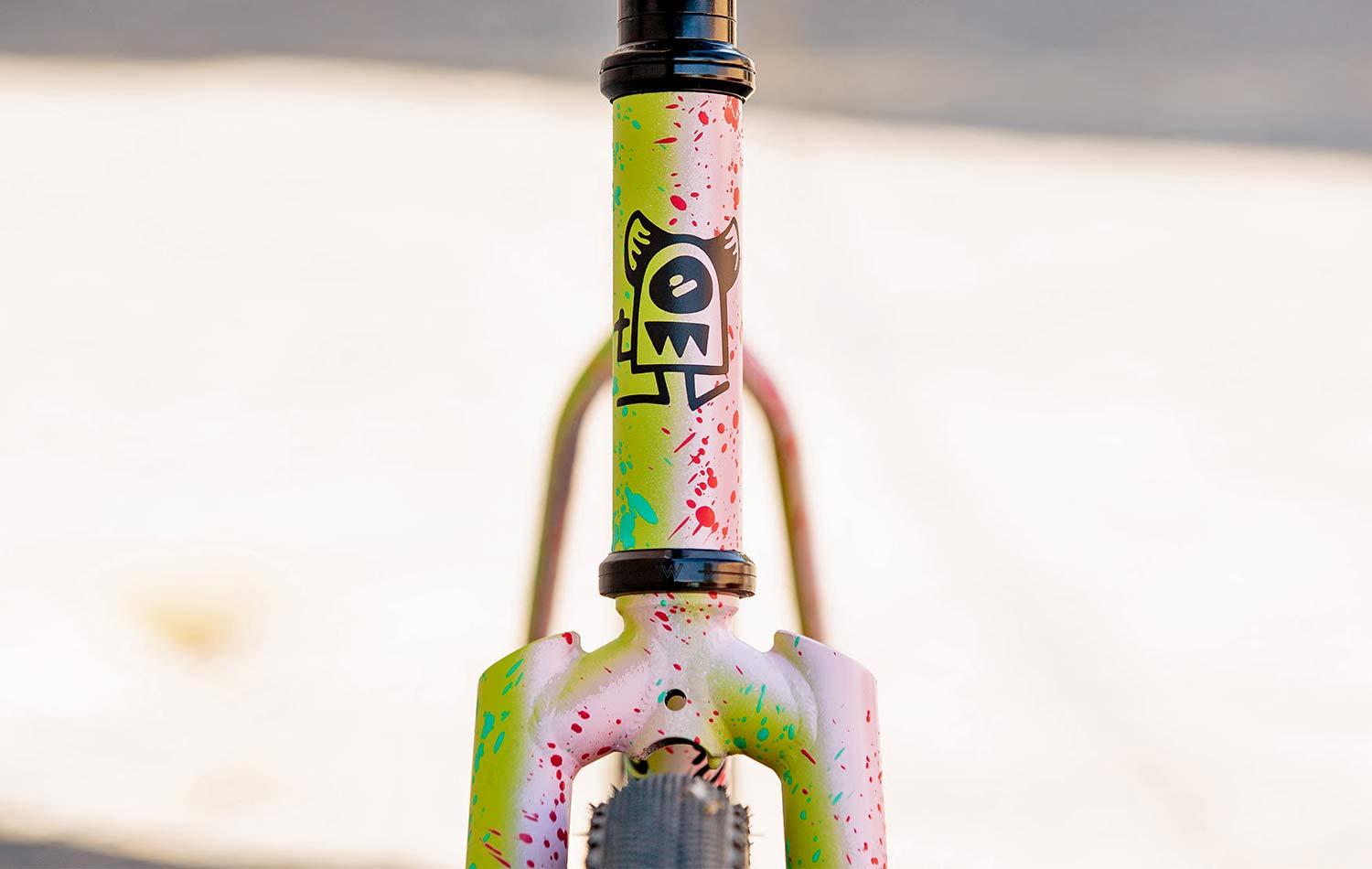 BLB x Squid x Spray.Bike So-Ez tracklocross takes fixed gear off-road, in custom paint