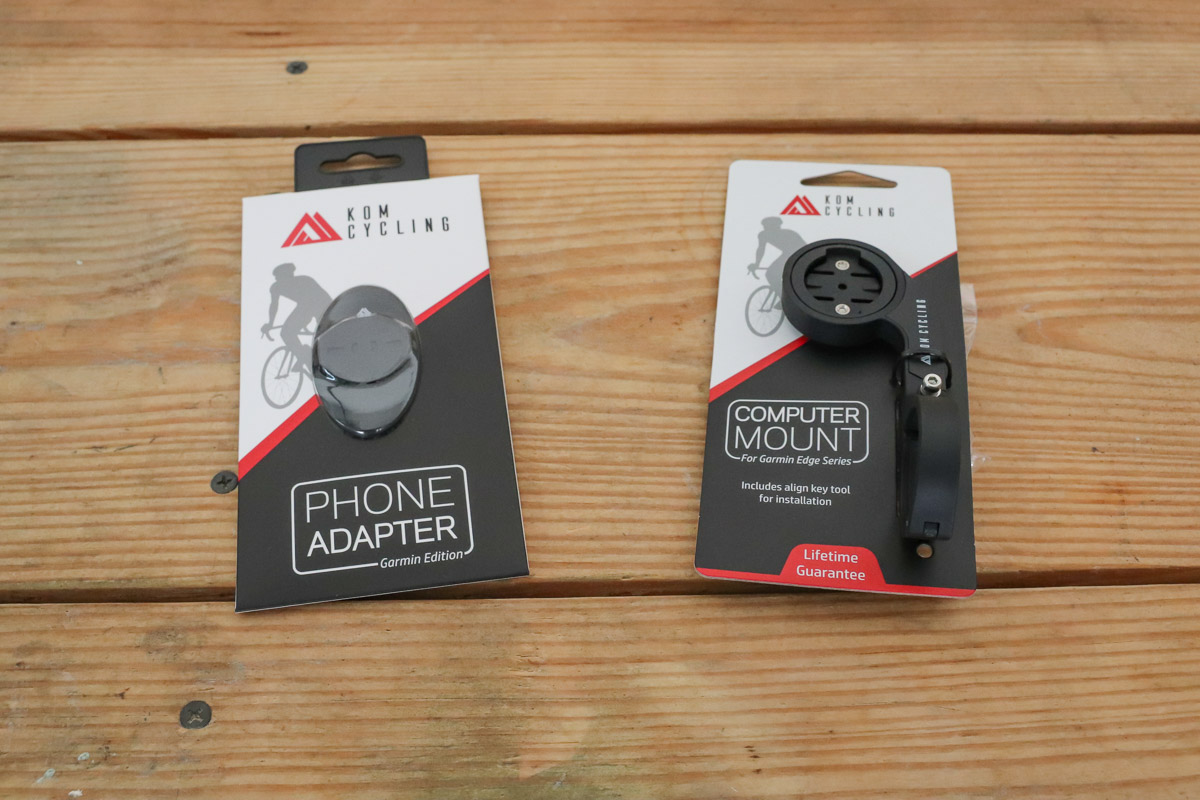 Review: KOM Phone Adapter Bike Mount provide secure smartphone display -