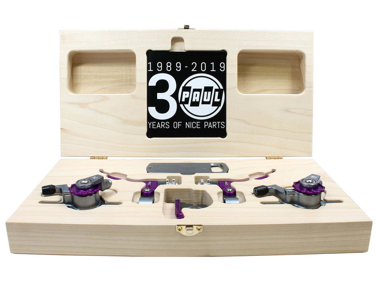 PAUL Comp turns 30, celebrates with 30 pewter & purple limited edition  boxed sets - Bikerumor