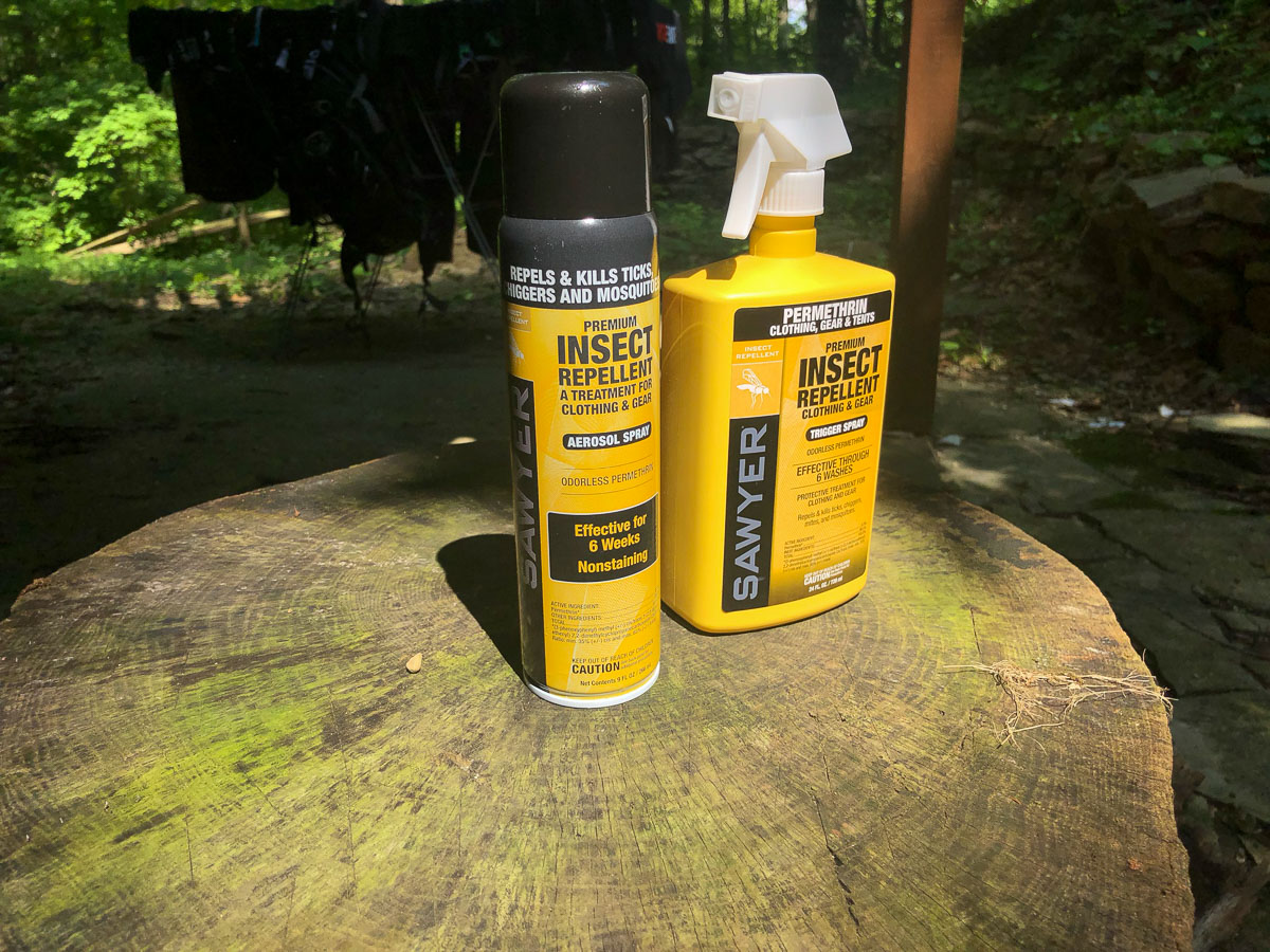 Picardin, Permethrin bug spray, & pocket sized water filters: Sawyer insect repellent & water treatment keeps you safe in the backcountry