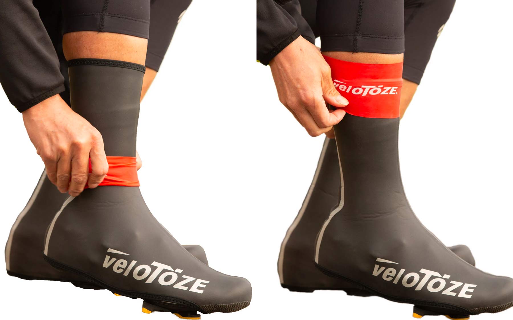 VeloToze Waterproof Cuff latex rubber shoe cover gaiter