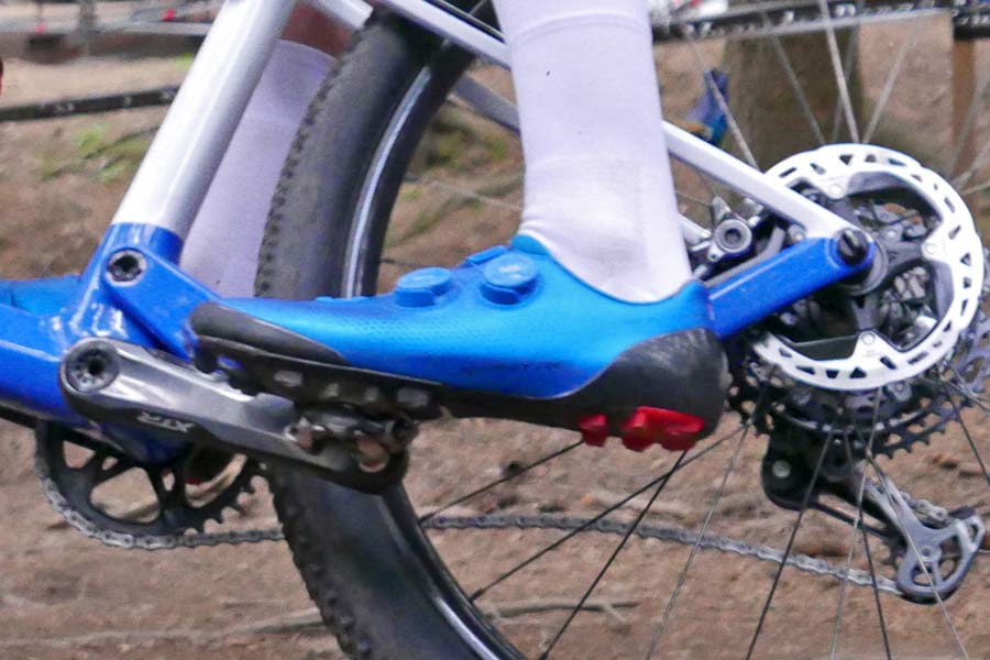 Prototype 2020 Shimano S-Phyre XC9 mountain bike shoes, Mathieu van der Poel cyclocross, MvdP cross, XC World Cup Nove Mesto