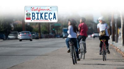 Bike for a Healthy California license plate pre-order will support CA cycling programs