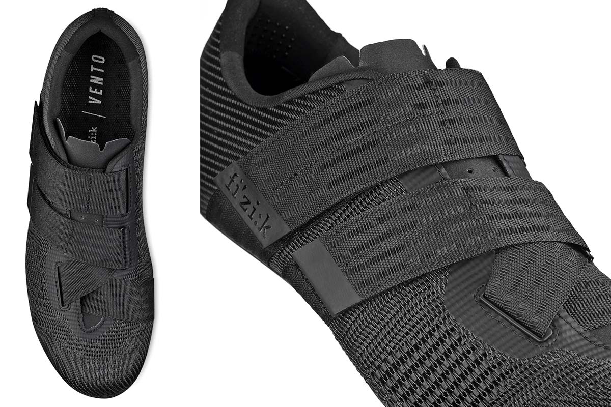 Fizik Vento Powerstrap R2 Aeroweave road shoes, lightest lightweight most breathable stiffest full carbon sole road bike shoes