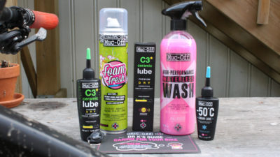 Review: Muc-Off cleaning products shine and their UV-reactive lubricants glow