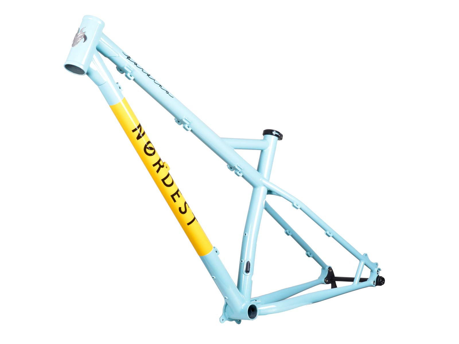 Nordest Bardino 2 MTB hardtail, updated affordable 4130 steel enduro hardtail all mountain bike frame