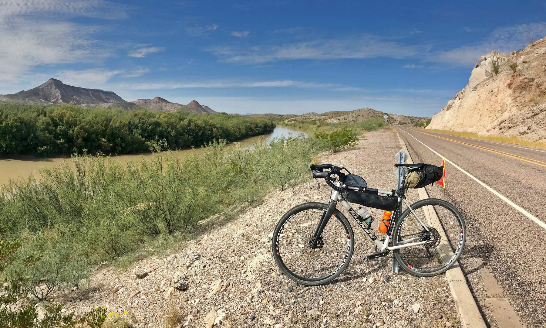 Big Bend bikepacking along the Rio Grande, TX