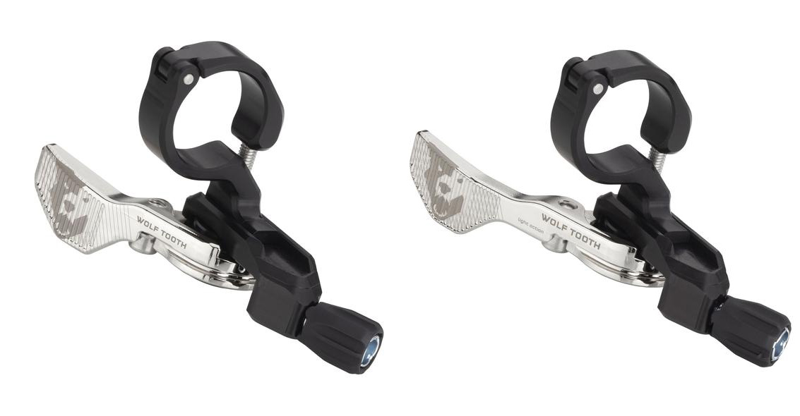 Wolf Tooth dropper levers get shiny with Limited Edition Nickel Plated ReMotes