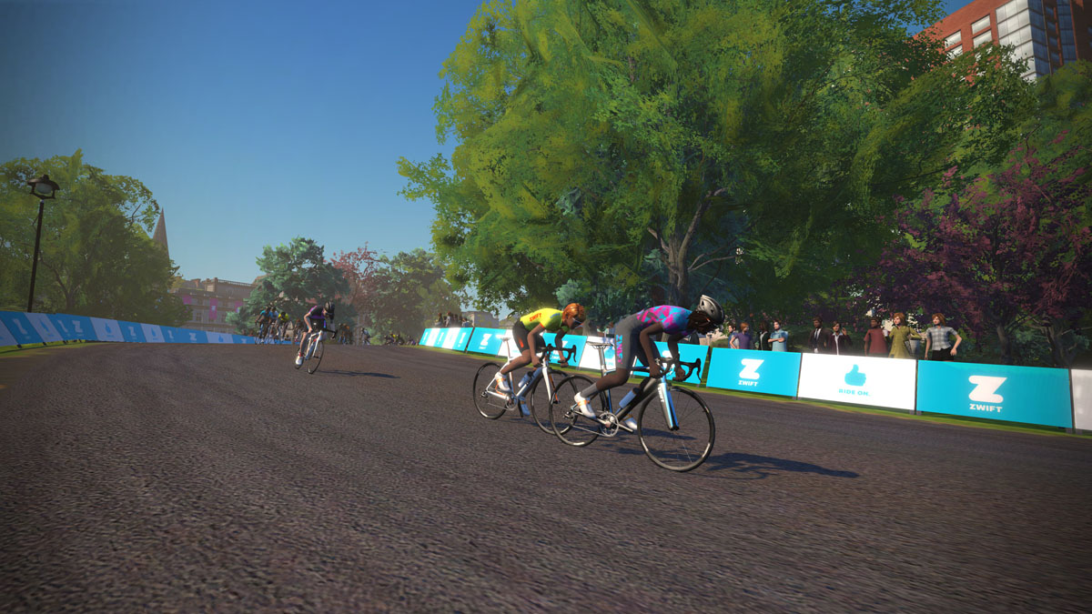 Zwift Crit City is a crash-proof world to go racing + new gravel & MTB specific training