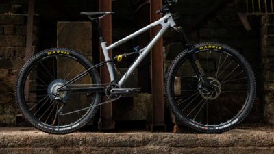 Starling Twist mullet enduro MTB with Murmur front triangle and Swoop swing arm