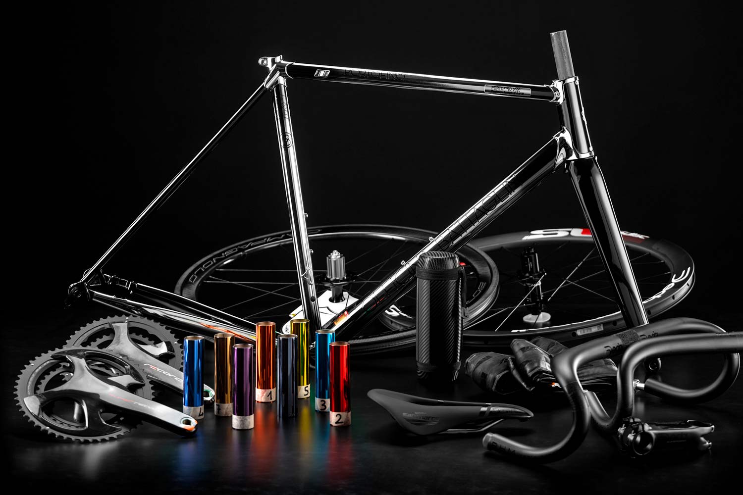 2020 Battaglin Portofino Disc road bike, limited edition Made-in-Italy, custom oversized lugged steel disc brake classic road bike