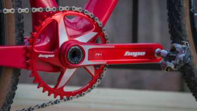 Review: Hope RX Crankset writes its own script for light weight aluminum gravel & road cranks