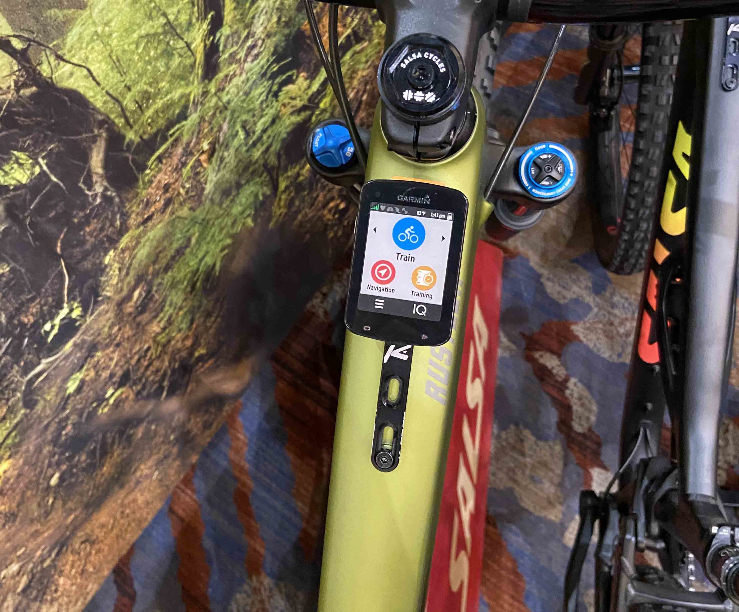 Road MTB Bicycle Short Computer Mount Bike Long handlebar support Garmin Edge 