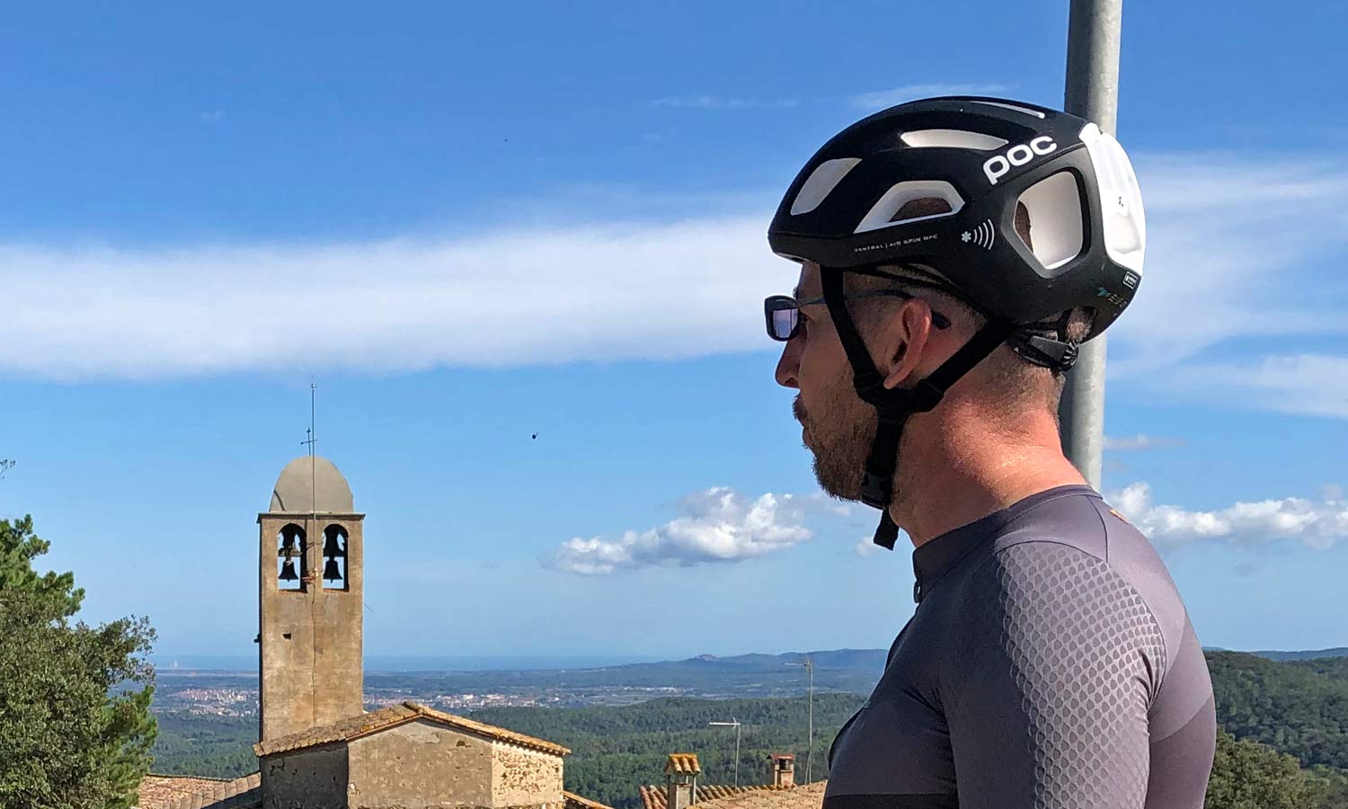 Review: POC Ventral Air SPIN NFC helmet keeps your head safe & health data at hand - Bikerumor