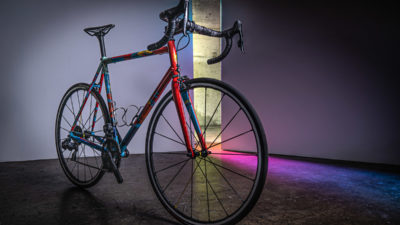 Scarab Cycles mixes art & function w/ custom-painted Rauch edition road bike