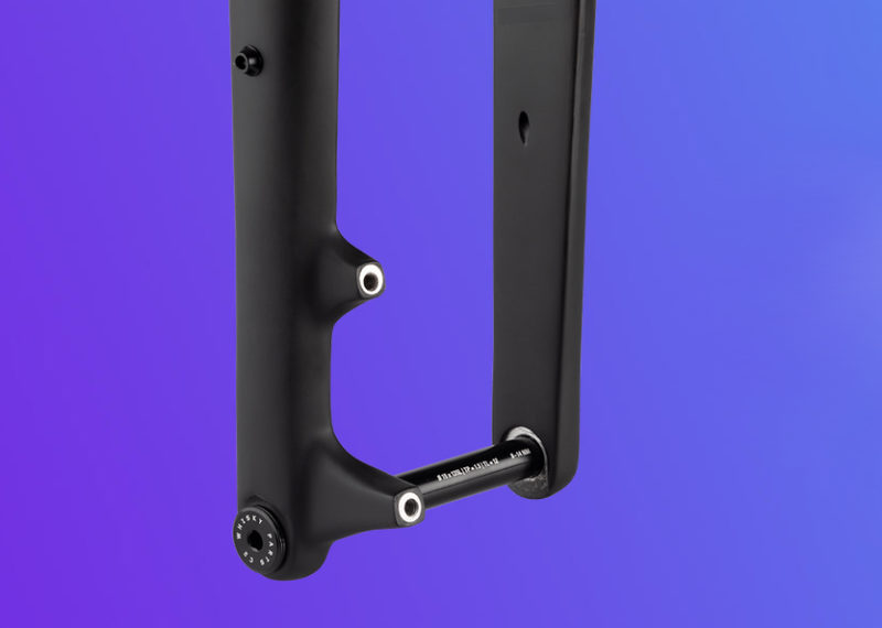 New Whisky Parts Co No.9 MTN Boost LT fork is suspension corrected