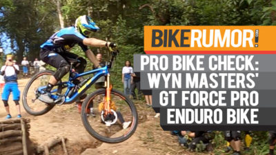 Pro Bike Check: Wyn Masters’ GT Force Carbon Pro Pro “mullet” enduro race bike