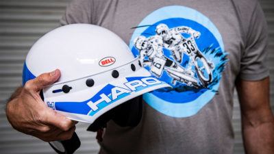 Bob Haro & Bell team up for Limited Edition Custom 500 SE Haro BMX Helmet