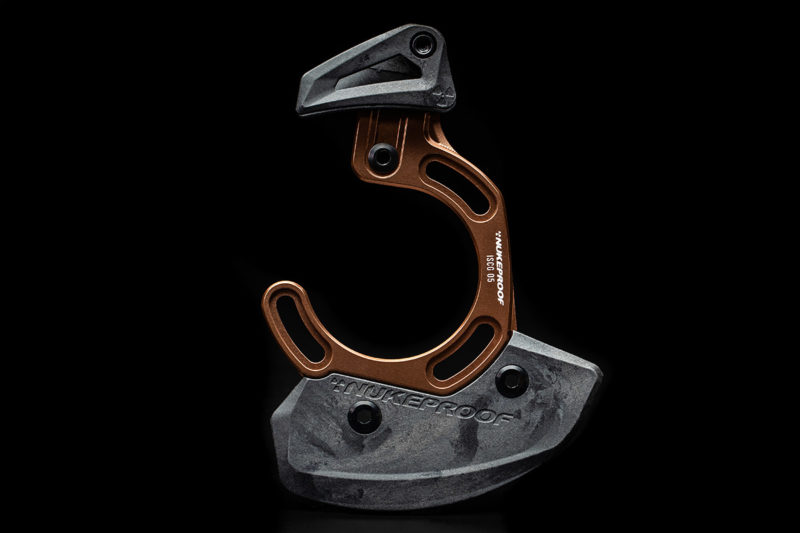 Nukeproof Horizon V2 bar, chain guide and Ti components celebrate brand's 30th year Bikerumor