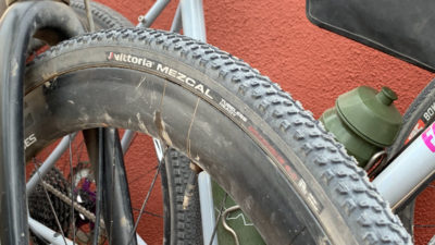 Prototype Vittoria Mezcal gravel tires spotted in the wild, coming later this year?