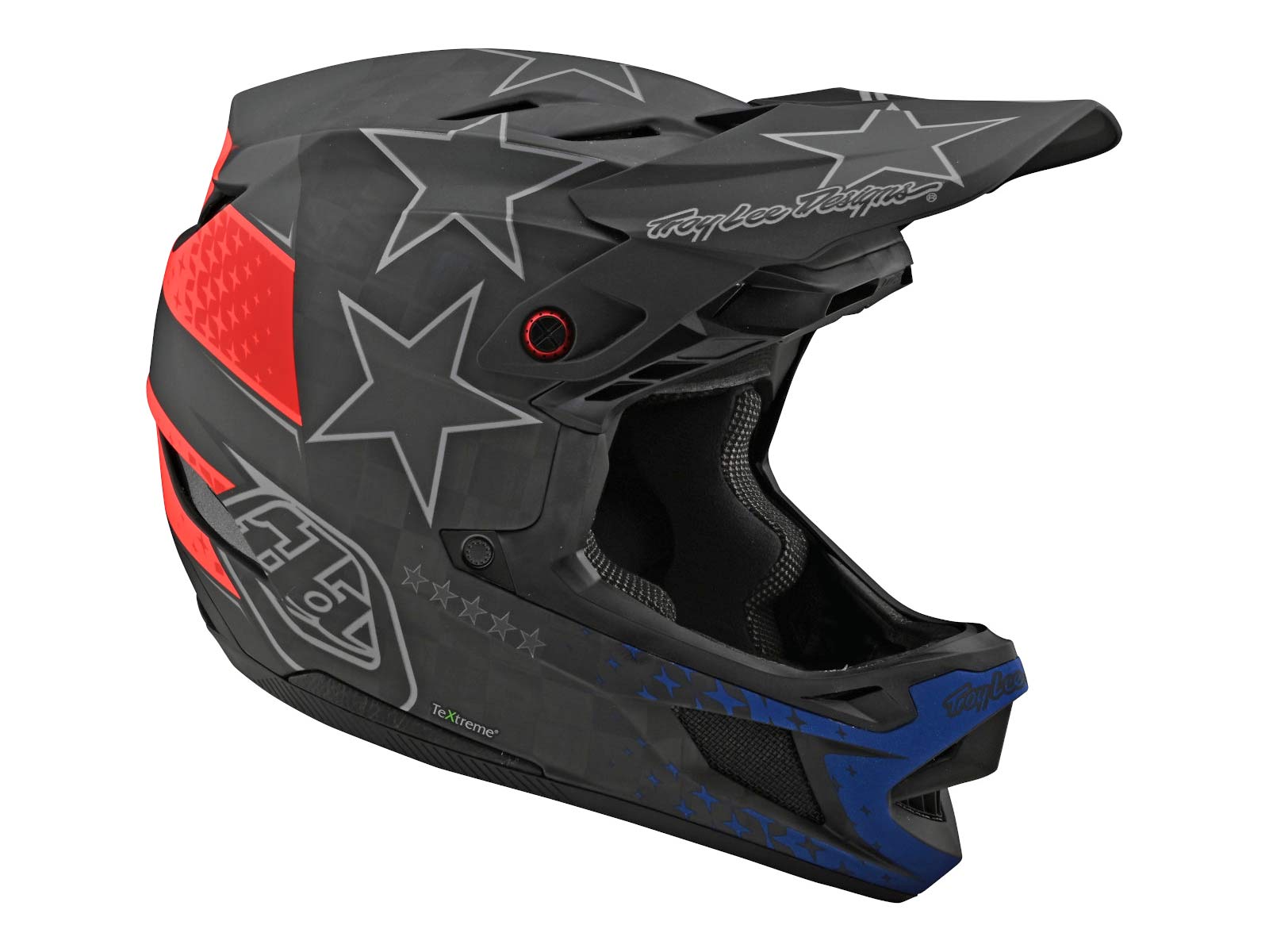 2020 Troy Lee Designs D4 Carbon MIPS DH helmet, next gen lightweight MTB full-face helmet, TeXtreme lightweight carbon downhill BMX mountain bike fullface