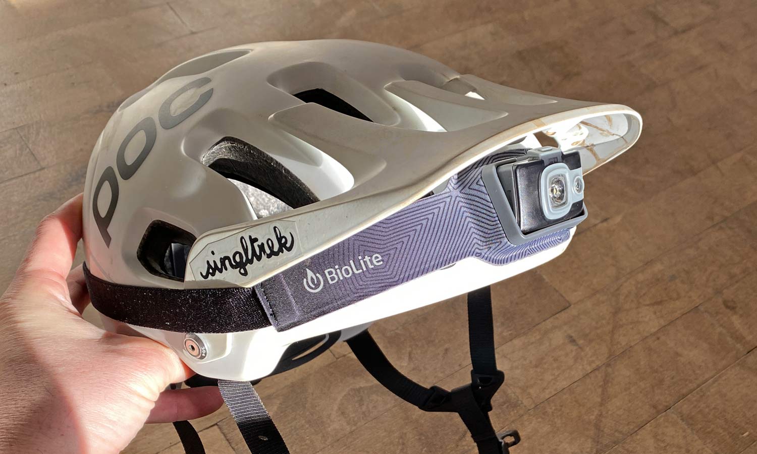 bike helmet headlamp