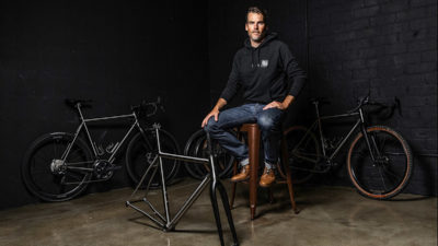 BlackHeart Bike Company launches w/ handmade titanium allroad frameset