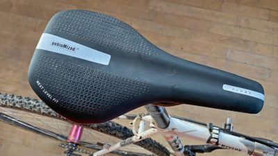 Review: GebioMized Sleak 145, riding a custom fit road & gravel saddle