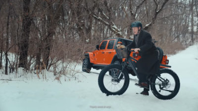 Jeep teases e-fat bike collaboration with QuietKat, gets Bill Murray to make it cool